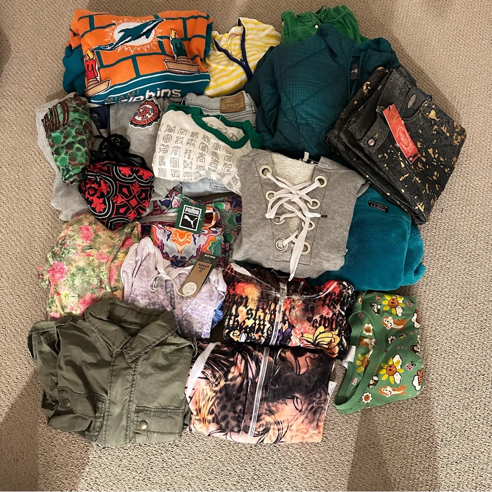 Assorted Clothing Bundle Mixed Sizes